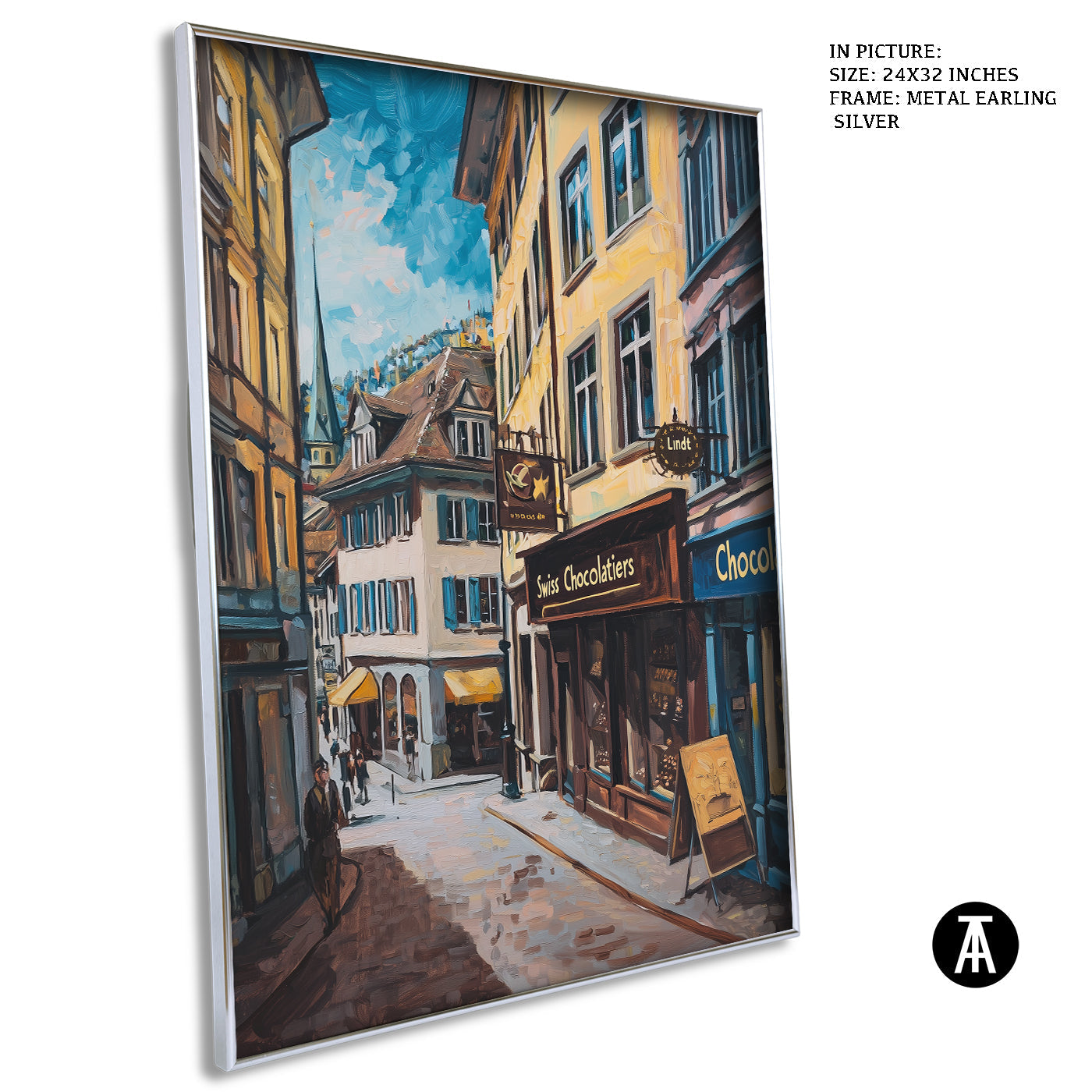 Artwork in Black Frame