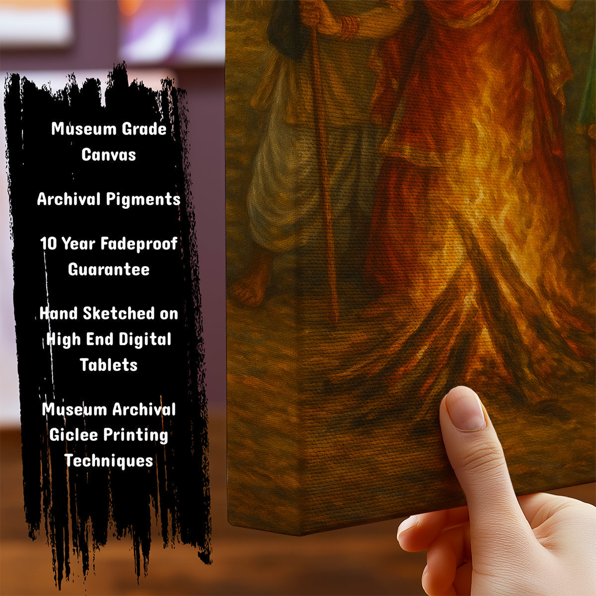 Information about Indian Art Canvas Art Print
