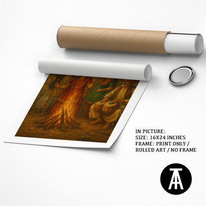 Artwork as Print Only / Rolled Art