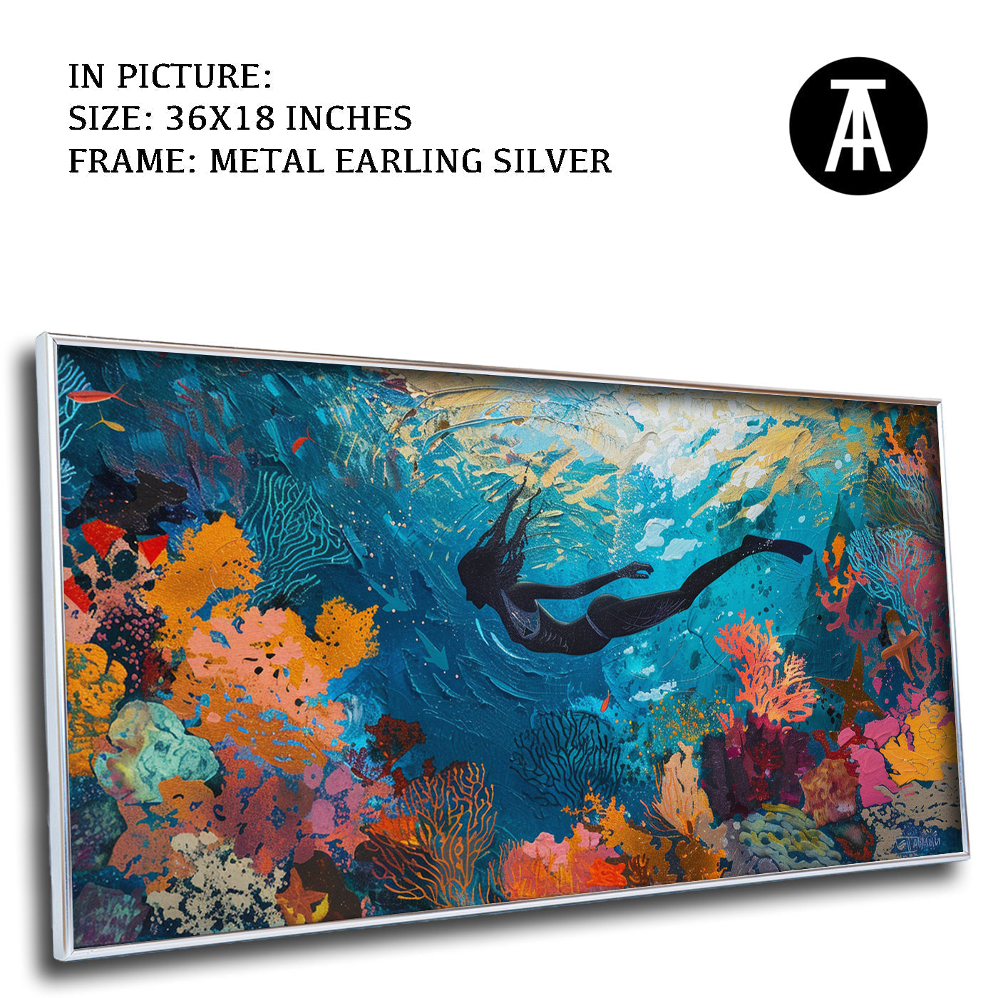 Artwork in Black Frame