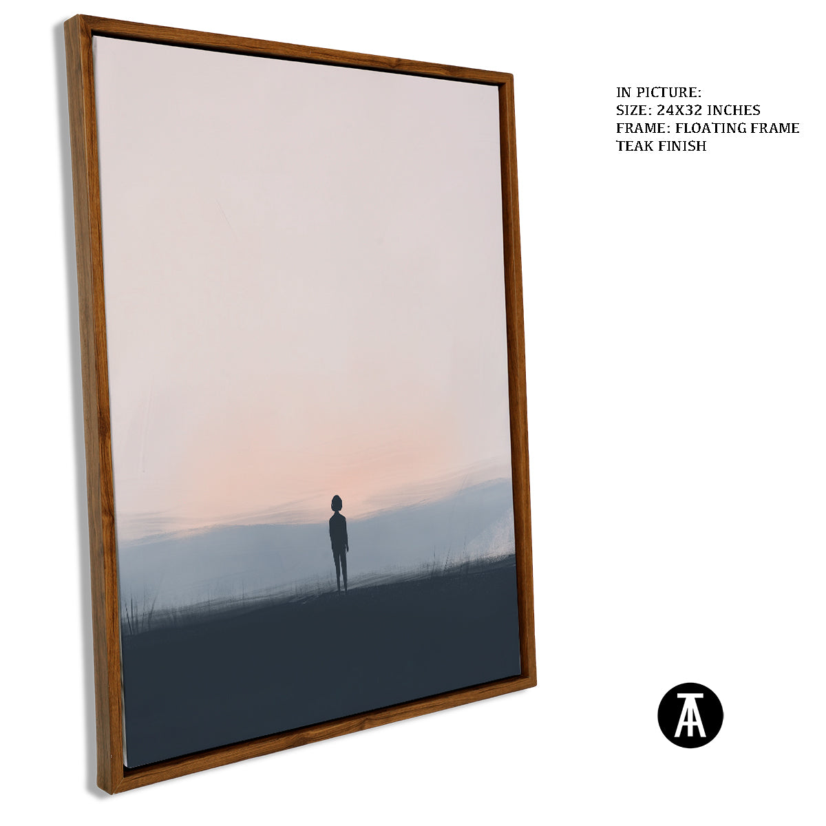 Artwork in Floating Frame