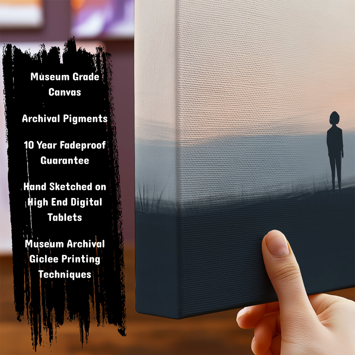 Information about Minimalist Canvas Art Print