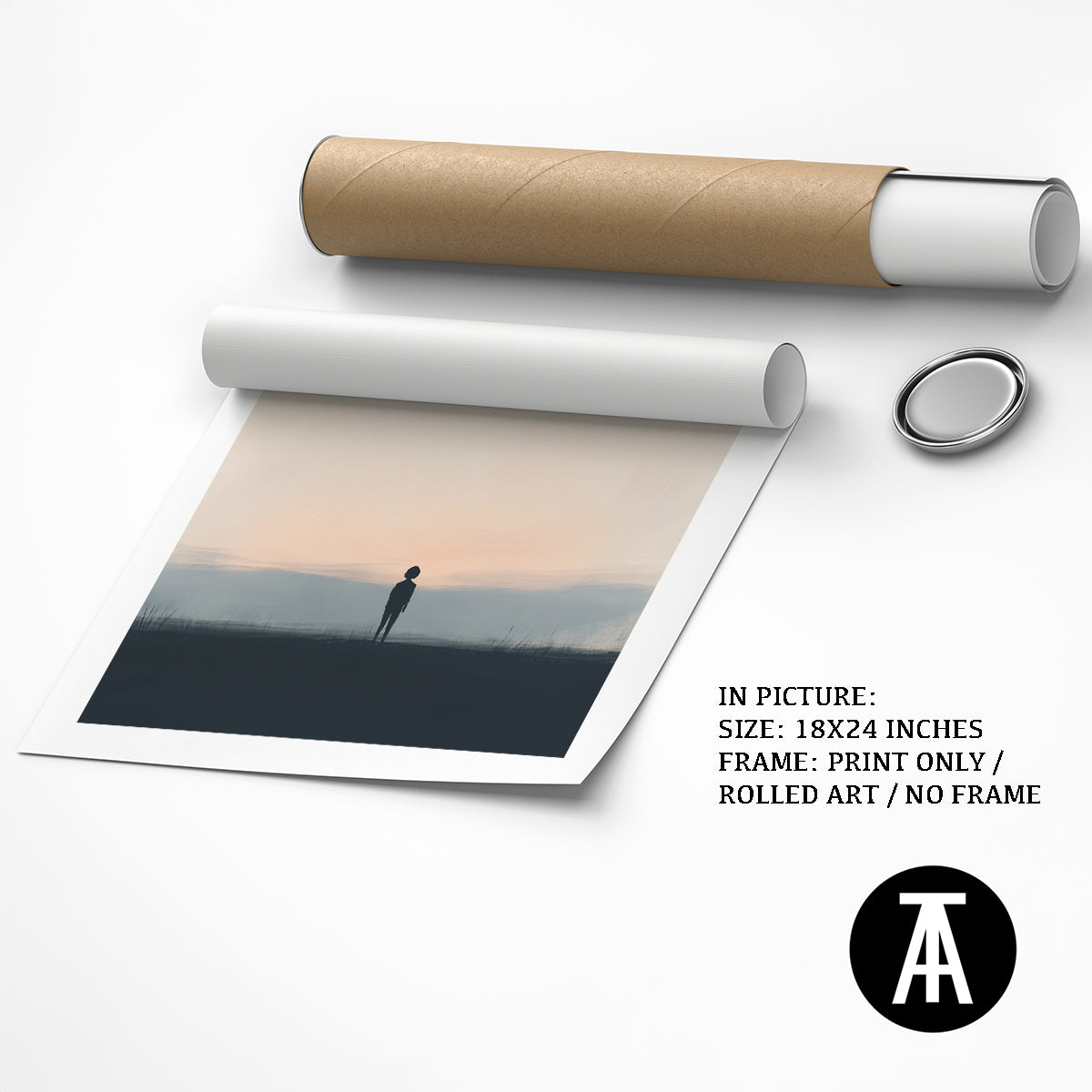 Artwork as Print Only or Rolled Art