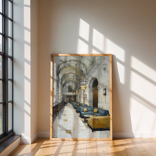 Majestic Painting in a Lifestyle Setting