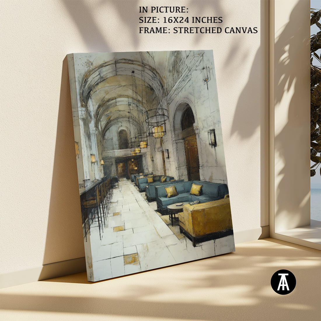 Artwork in Floating Frame