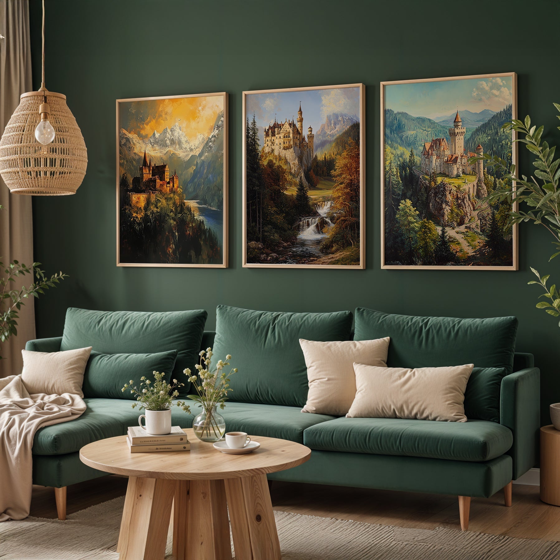 Gallery Wall Set in Lifestyle Setting