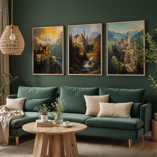 Gallery Wall Set in Lifestyle Setting