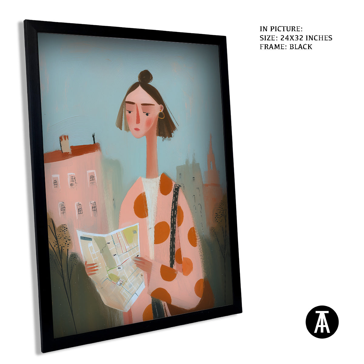 Artwork in Black Frame