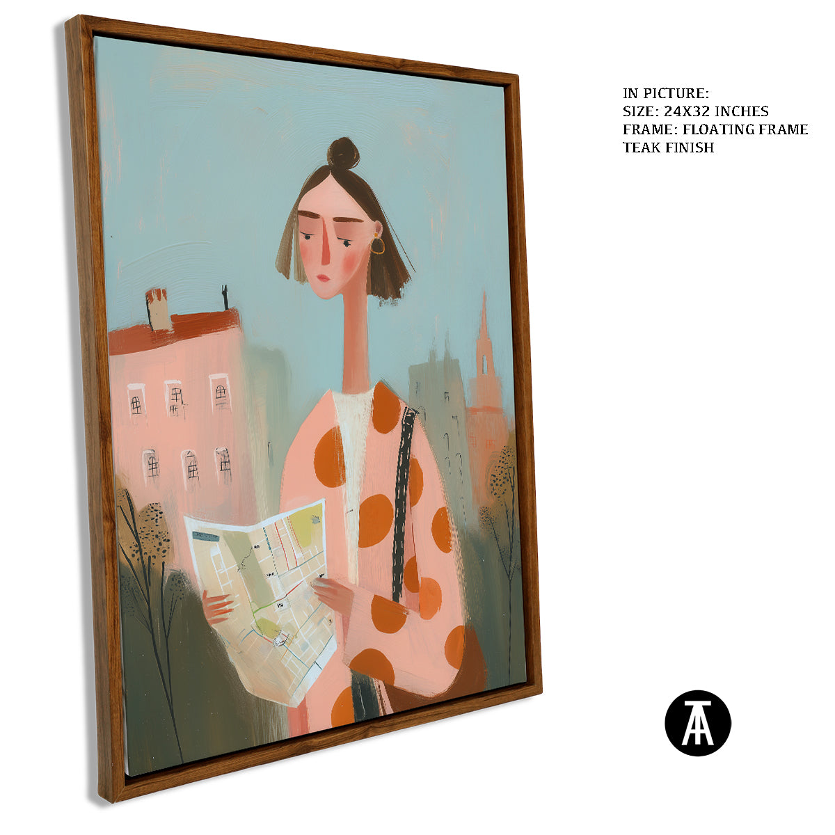 Artwork in Floating Frame