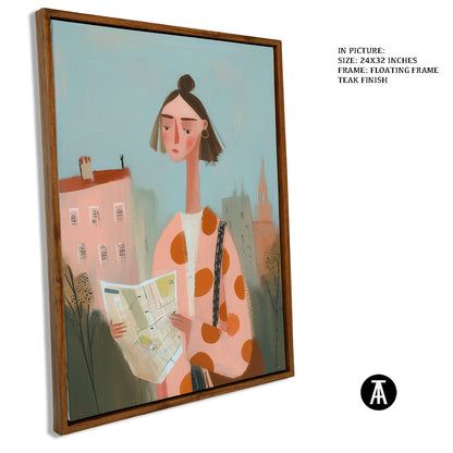 Artwork in Floating Frame
