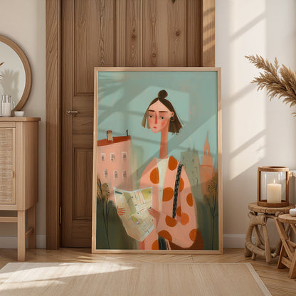 Painting in a Lifestyle Setting