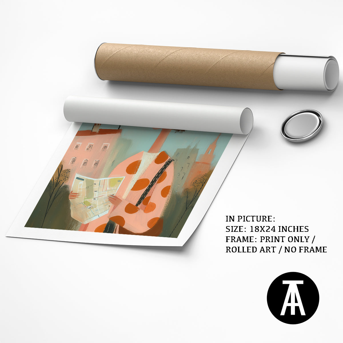 Artwork as Print Only or Rolled Art