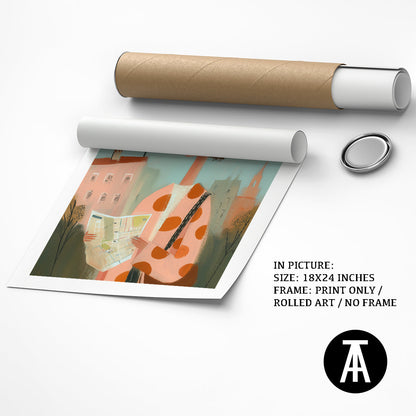 Artwork as Print Only or Rolled Art