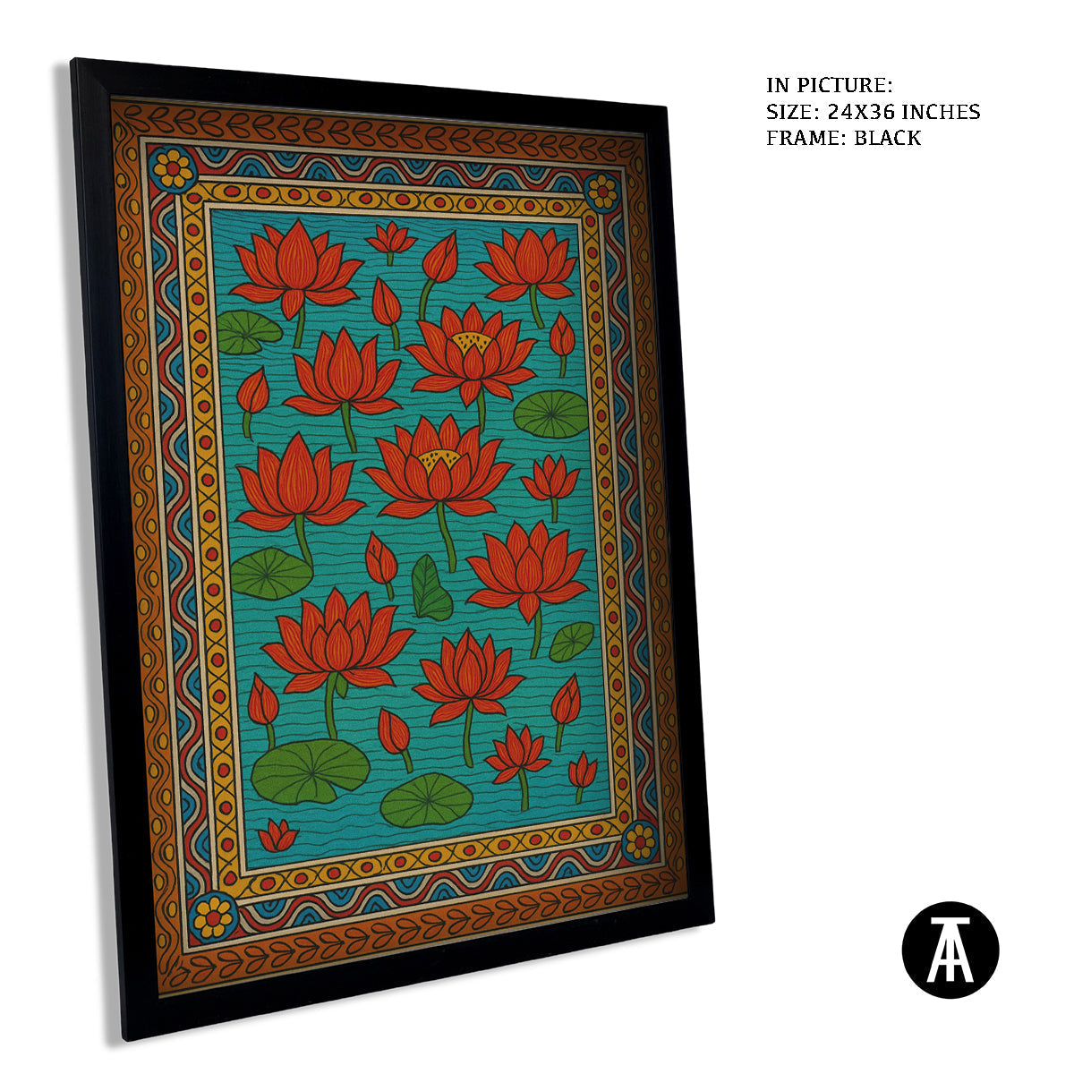 Artwork in Black Frame