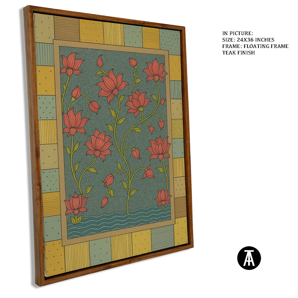 Artwork in Floating Frame