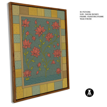 Artwork in Floating Frame