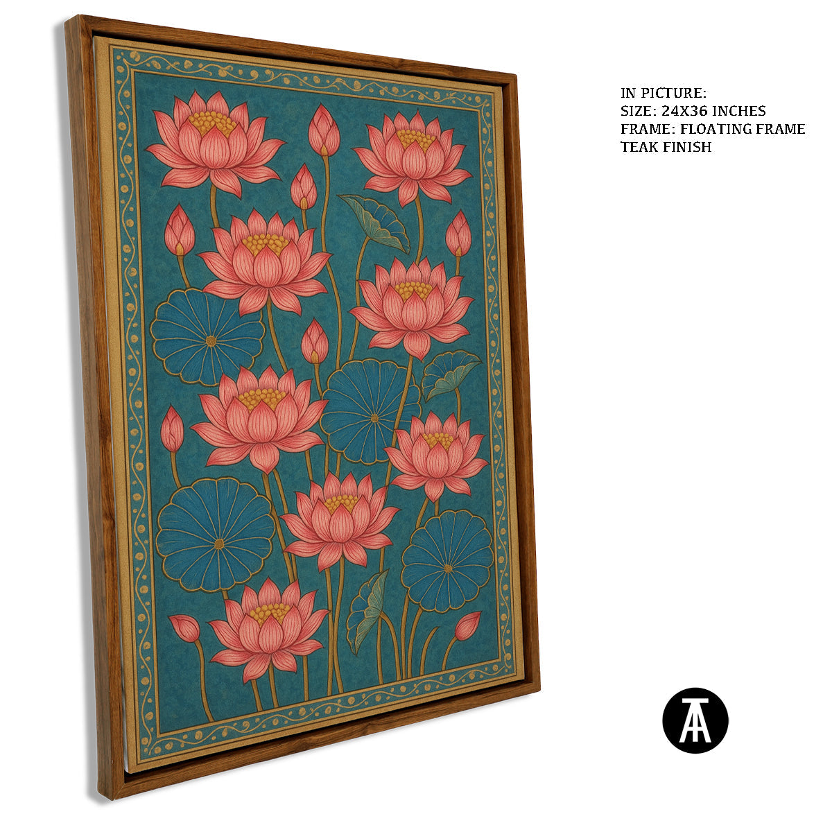 Artwork in Floating Frame