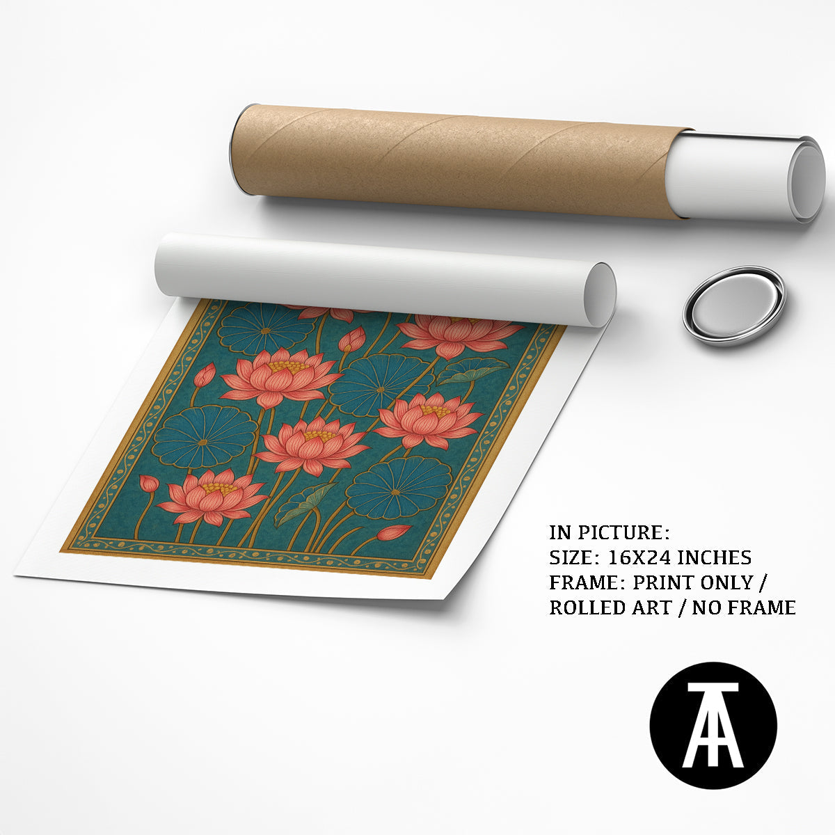 Artwork as Print Only / Rolled Art