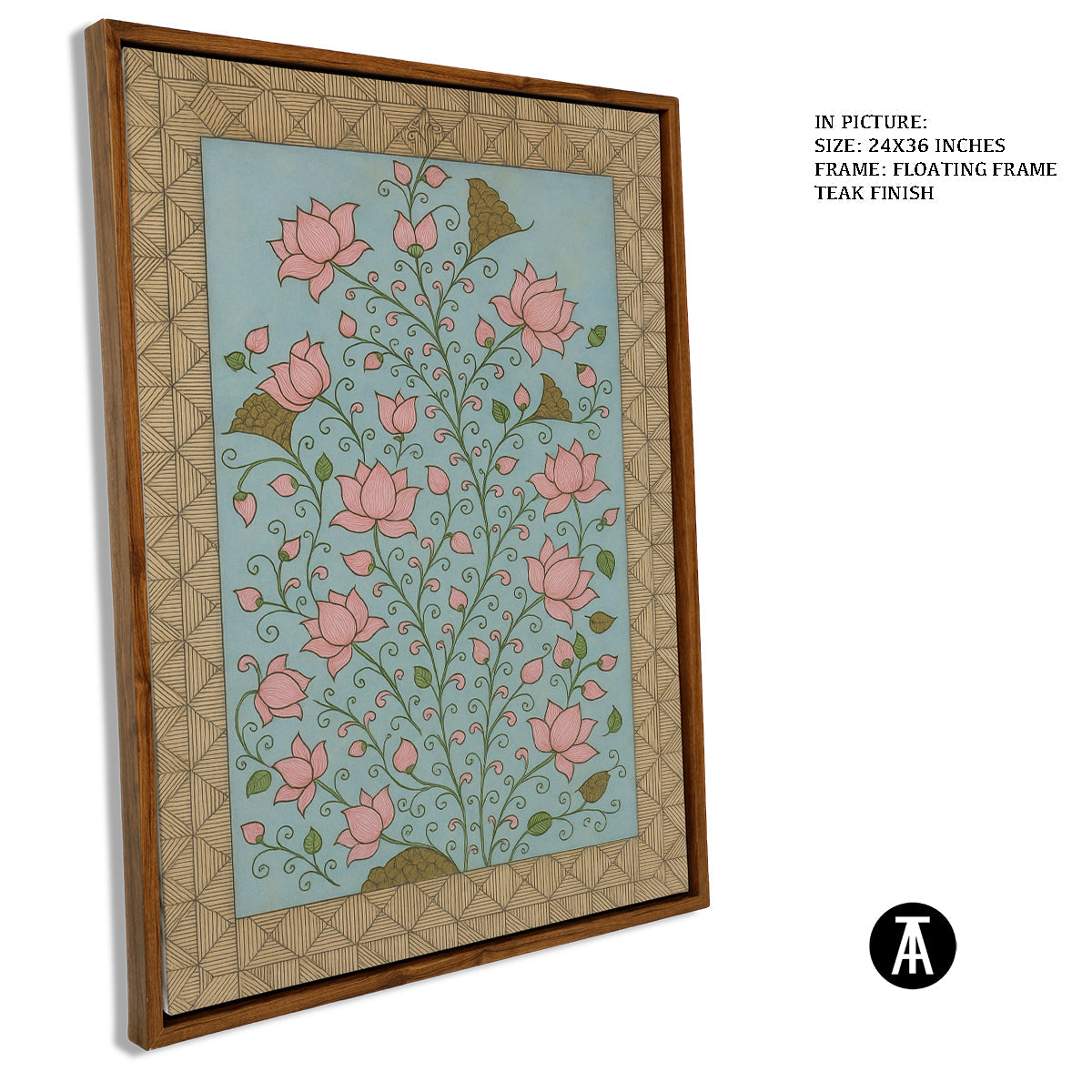 Artwork in Floating Frame