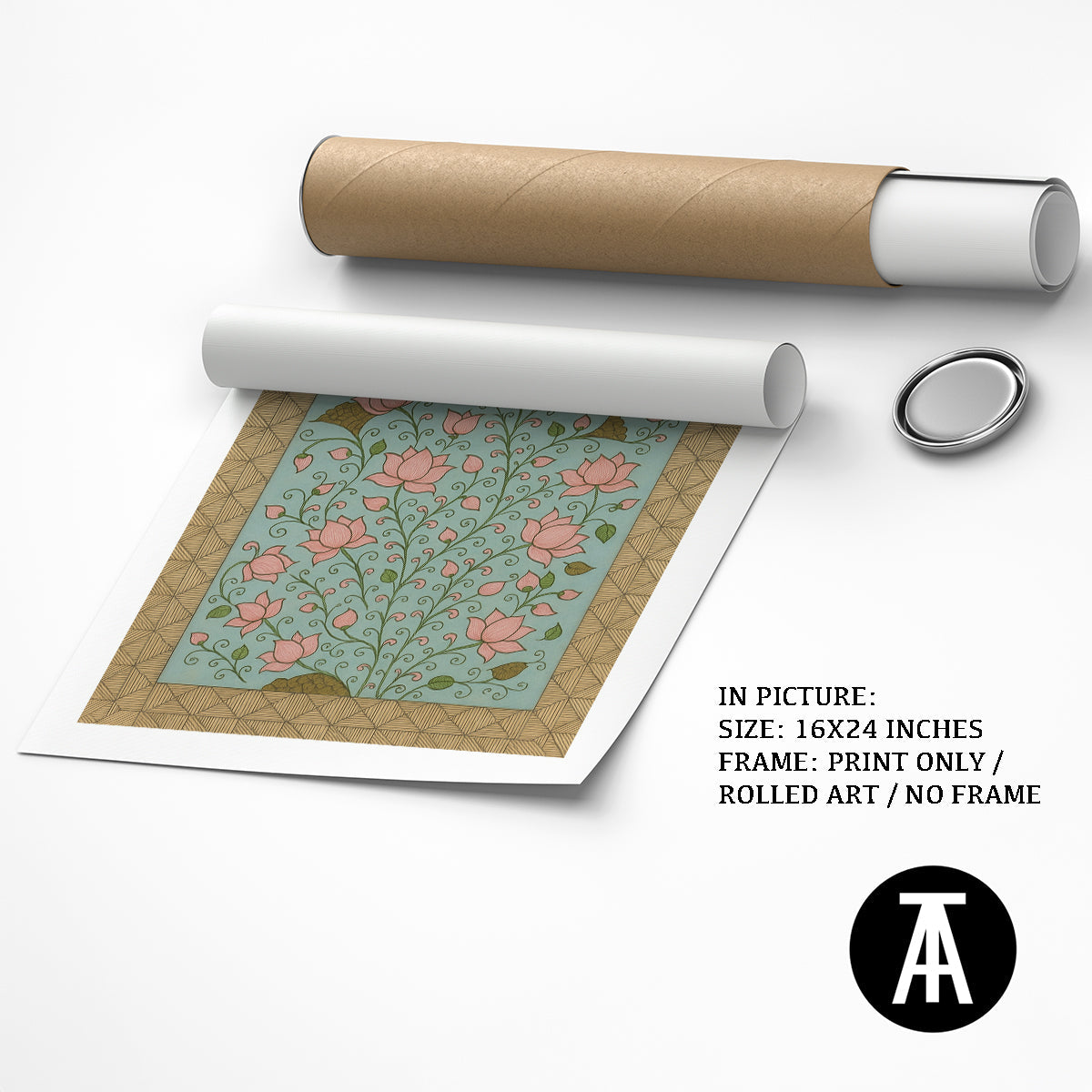 Artwork as Print Only / Rolled Art