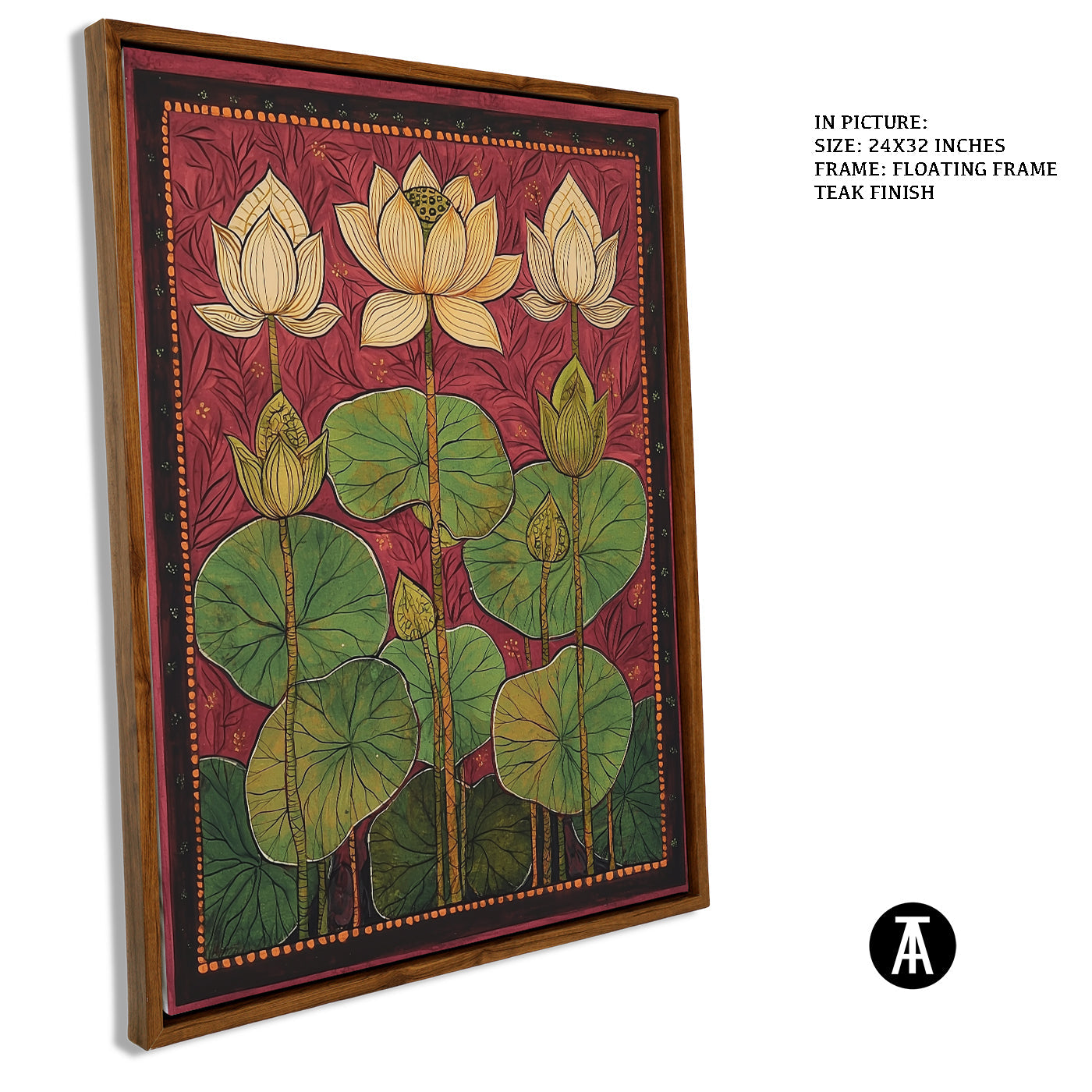 Artwork in Floating Frame