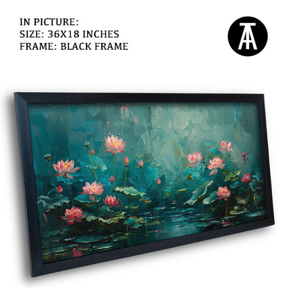 Artwork in Metal Earling Silver Frame