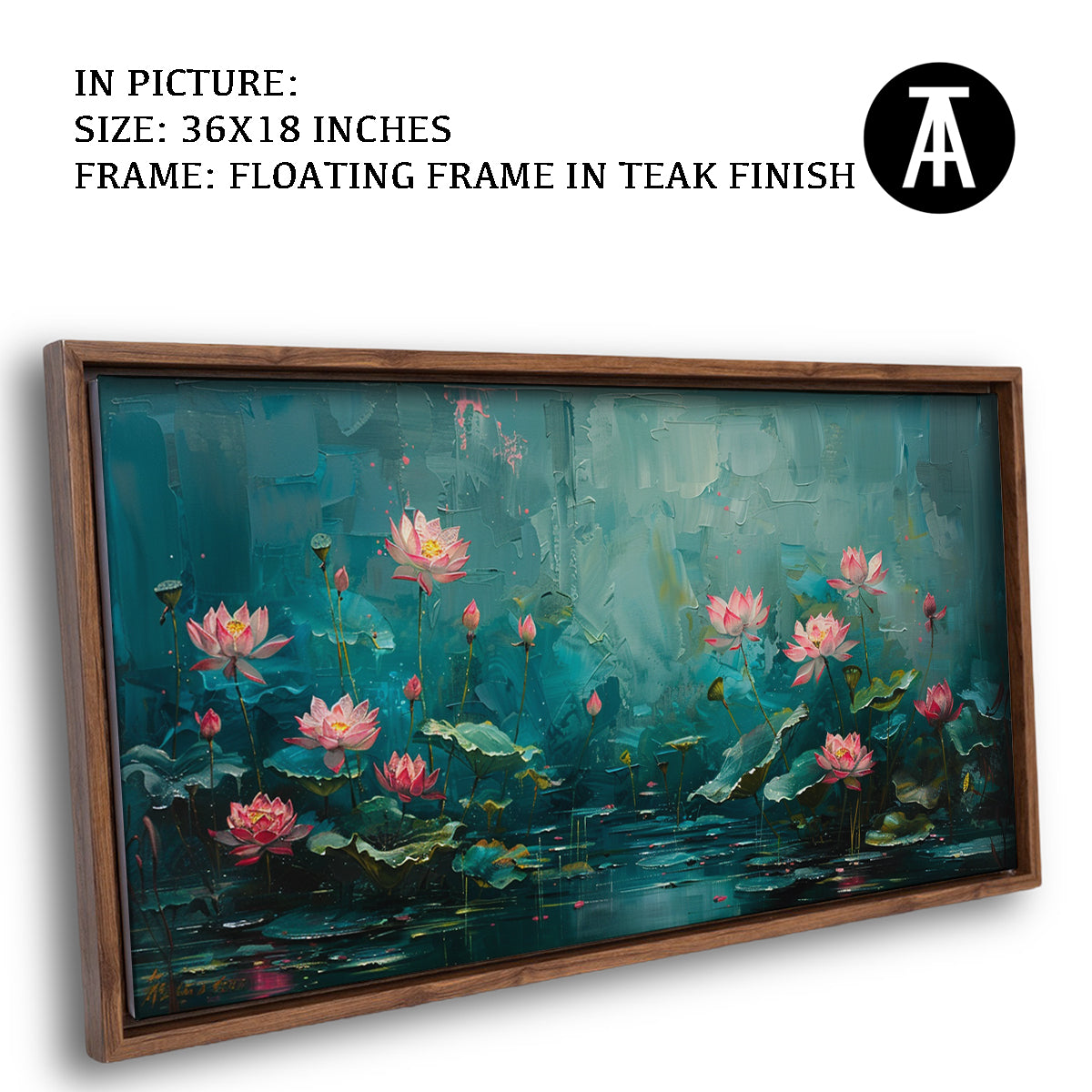 Artwork in Floating Frame