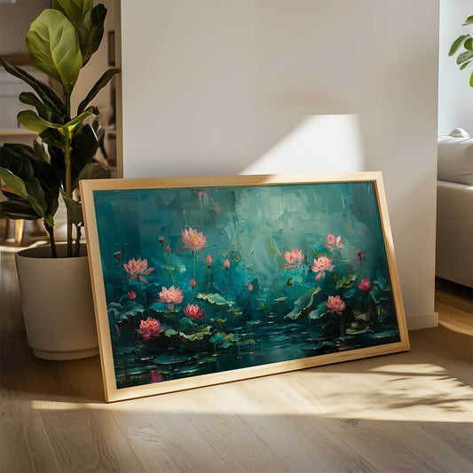 Limited Edition Painting in a Lifestyle Setting