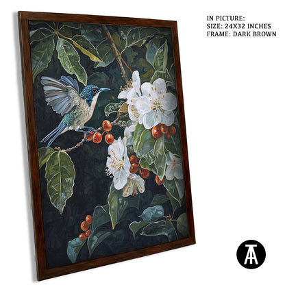 Artwork in Metal Champagne Gold Frame