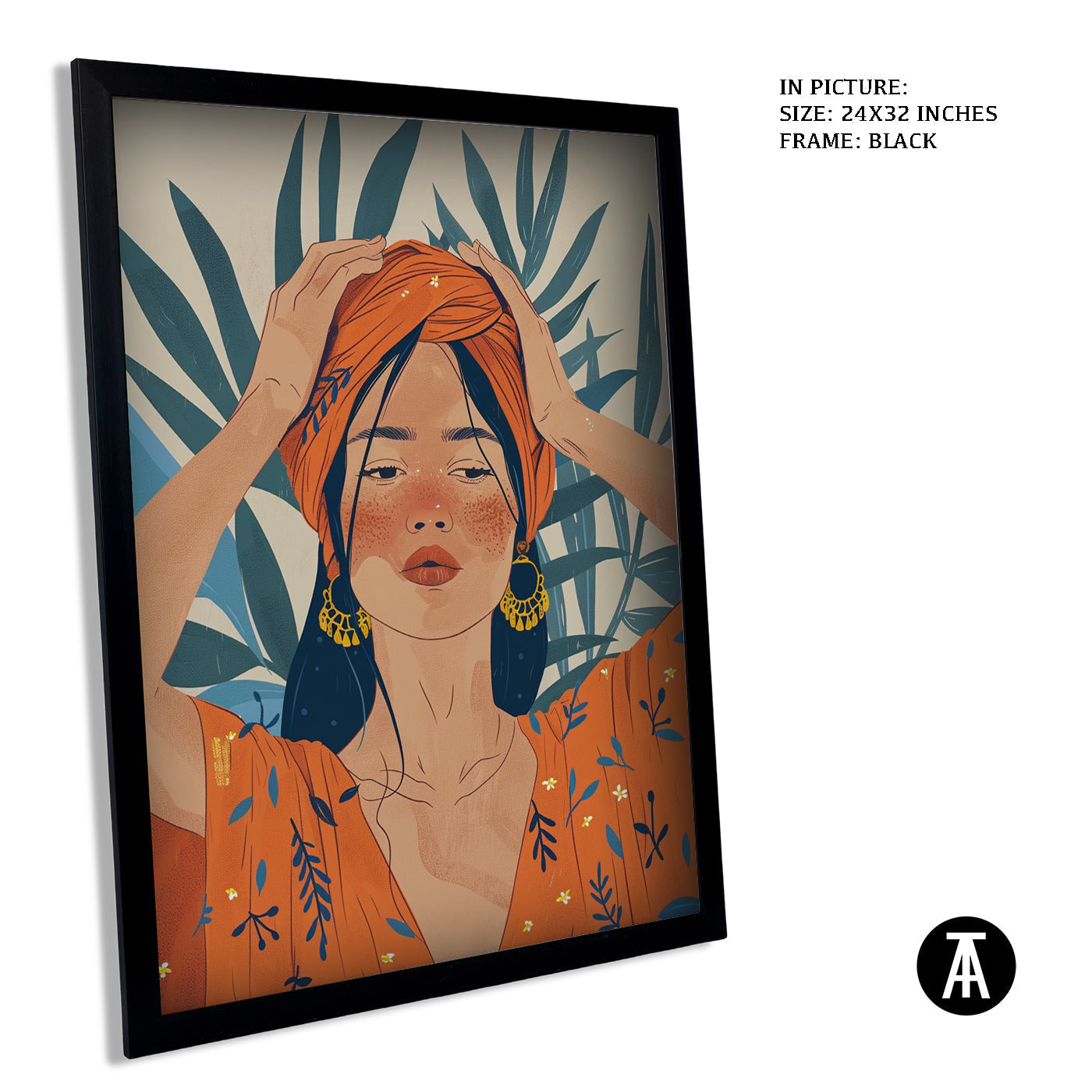 Artwork in Black Frame