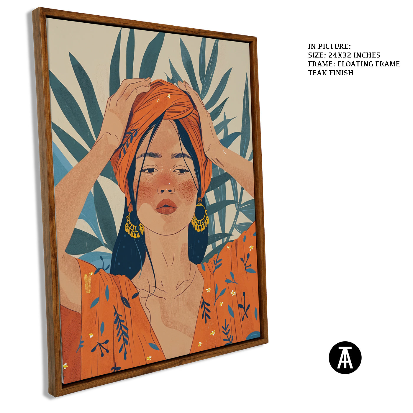 Artwork in Floating Frame