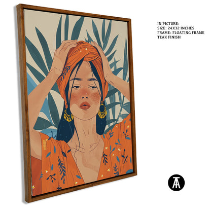 Artwork in Floating Frame