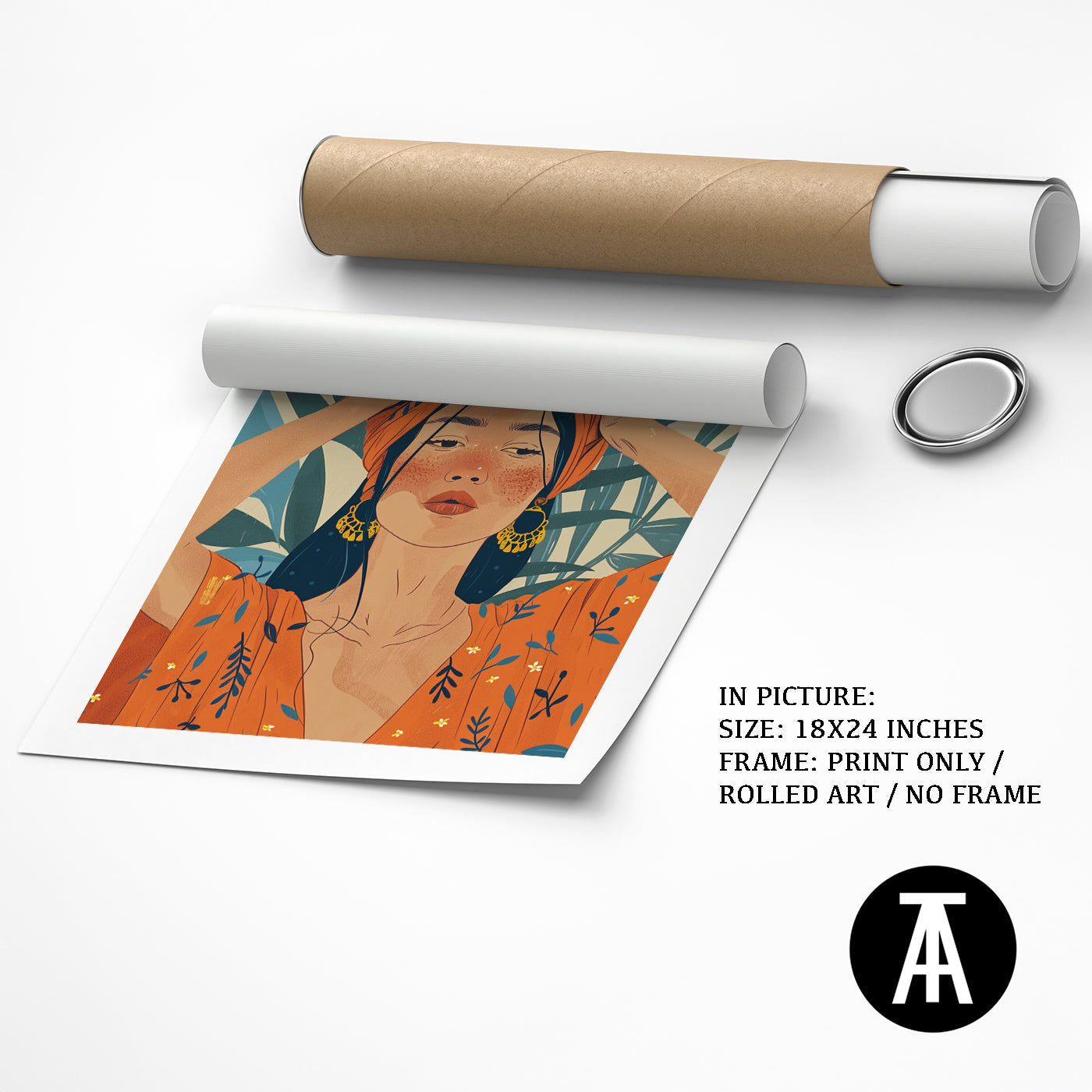 Artwork as Print Only or Rolled Art