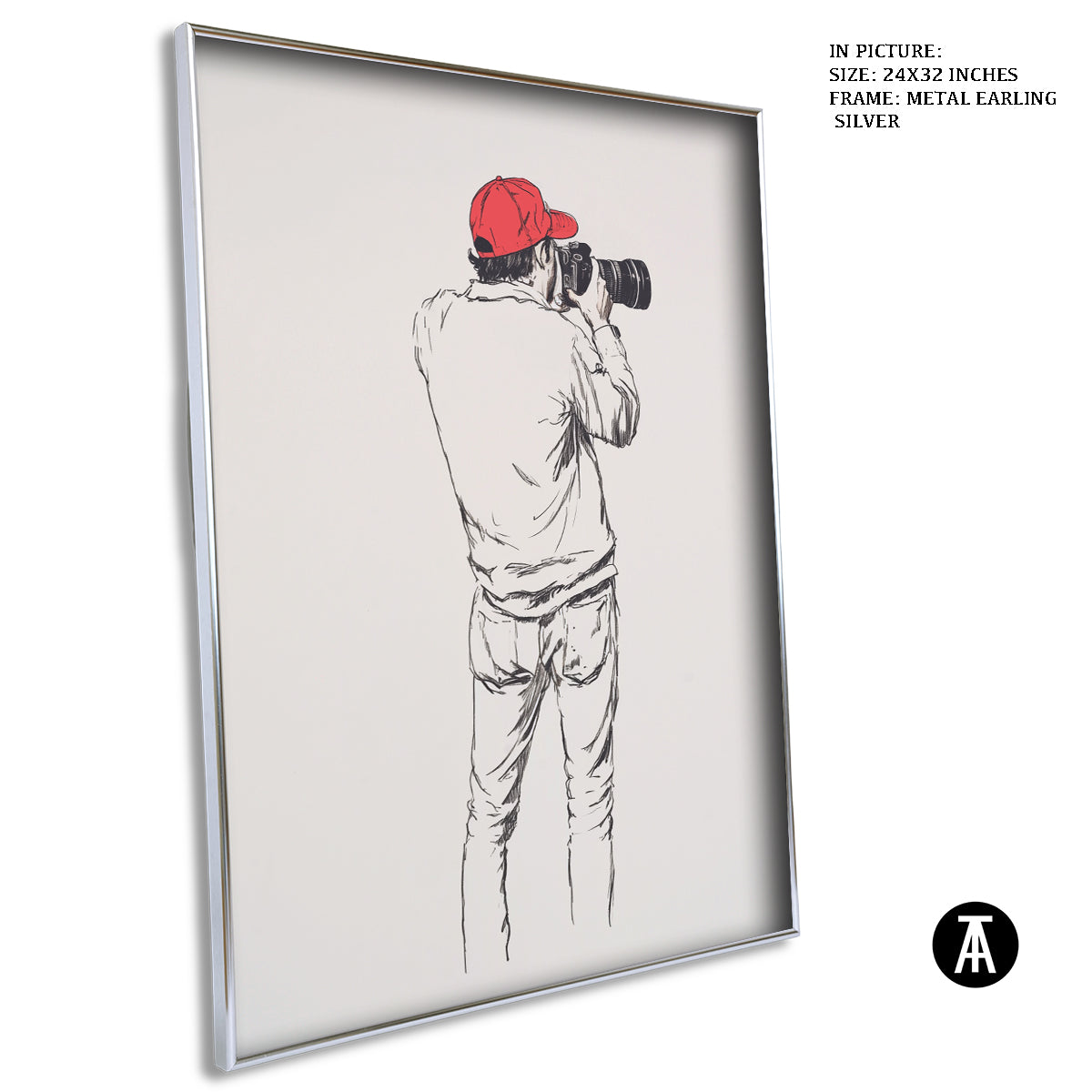 Artwork in Black Frame