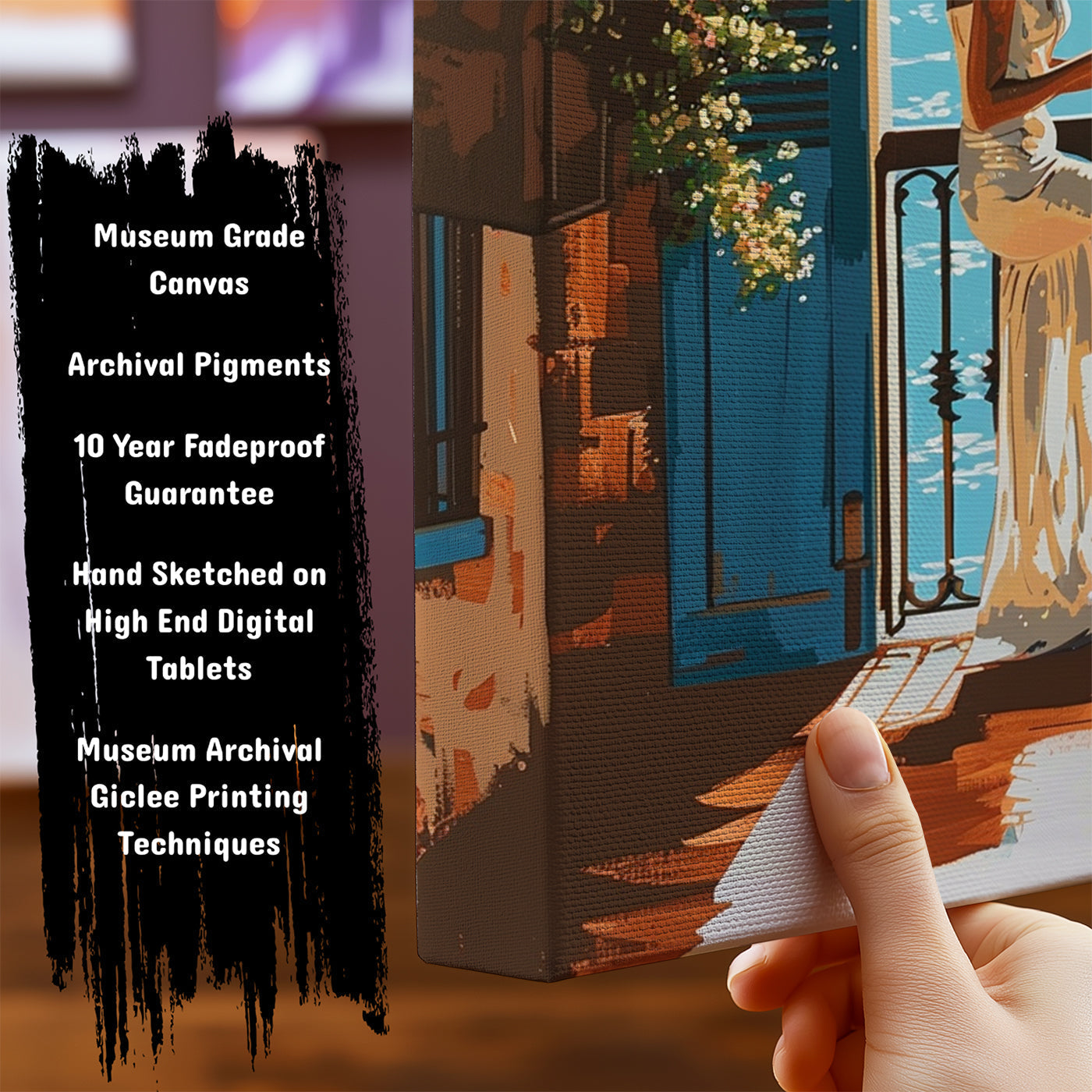 Information about Boho Art Canvas Art Print