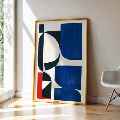 Abstract Art in a Lifestyle Setting Lucid by NYC Abstract