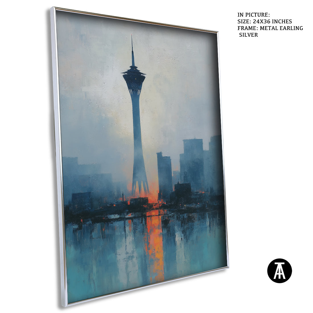 Artwork in Black Frame