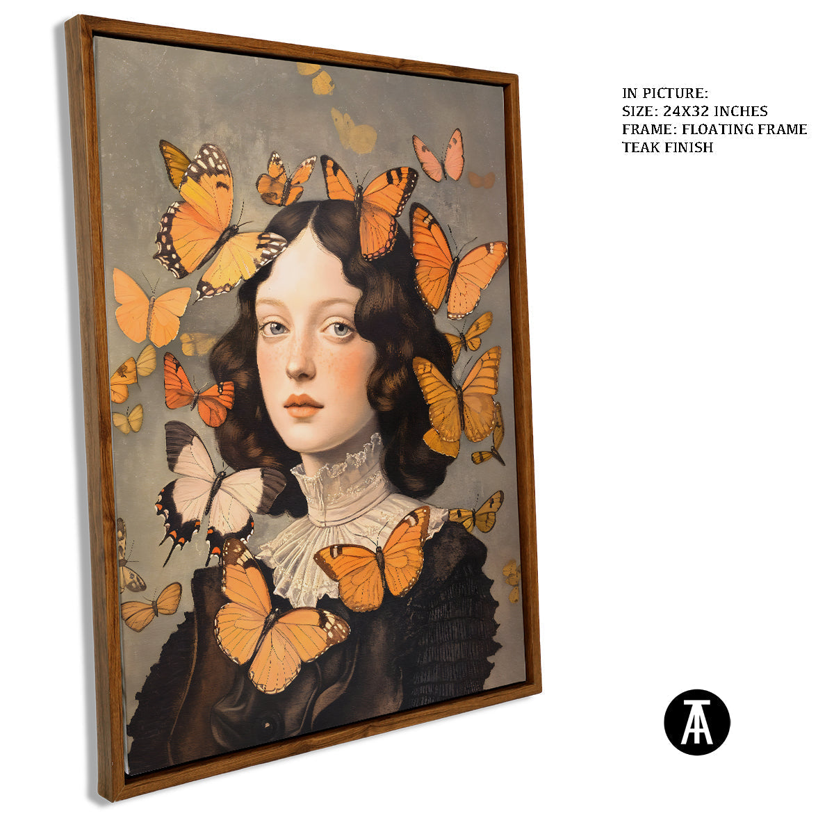 Artwork in Floating Frame