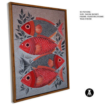 Artwork in Floating Frame