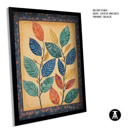 Artwork in Metal Earling Silver Frame