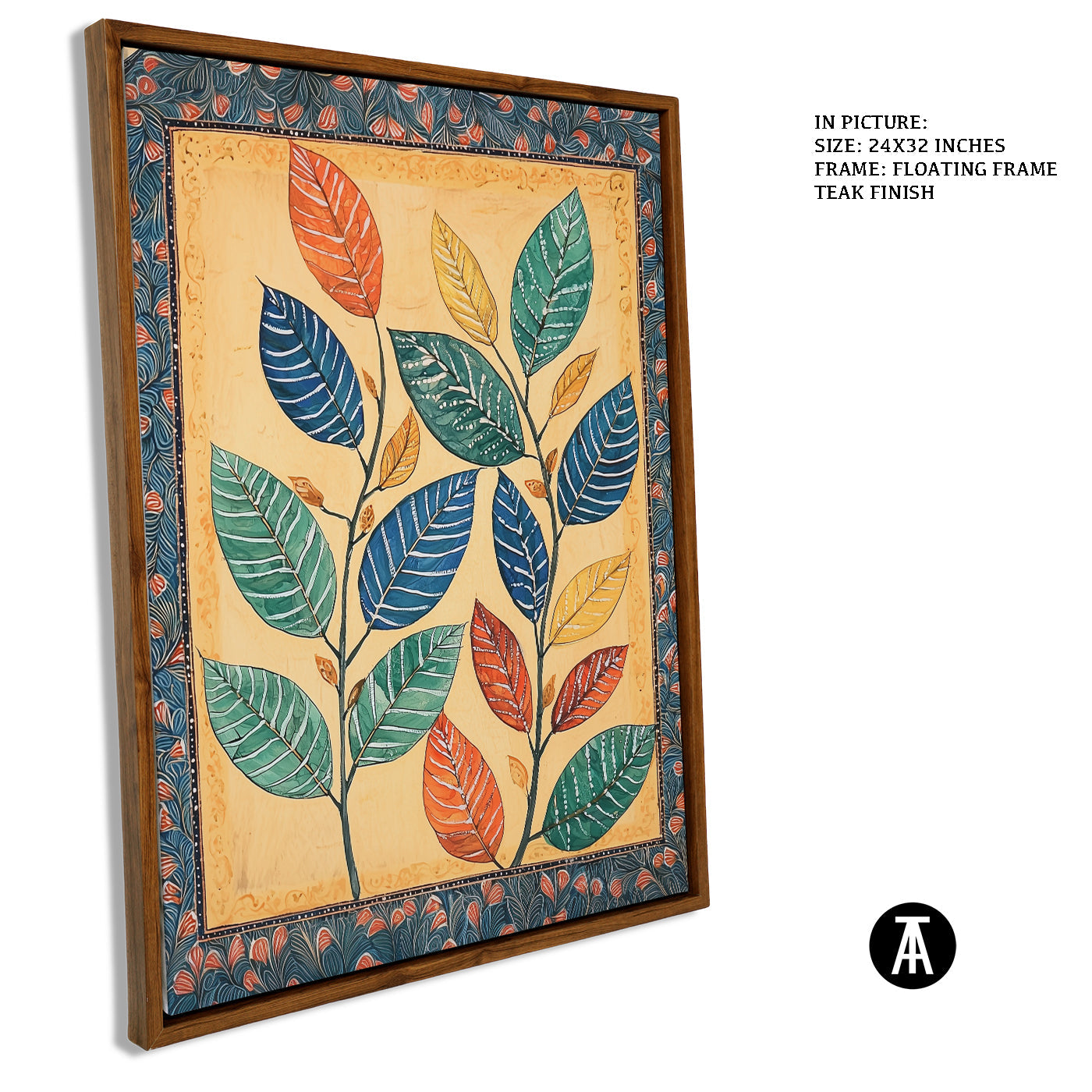 Artwork in Floating Frame