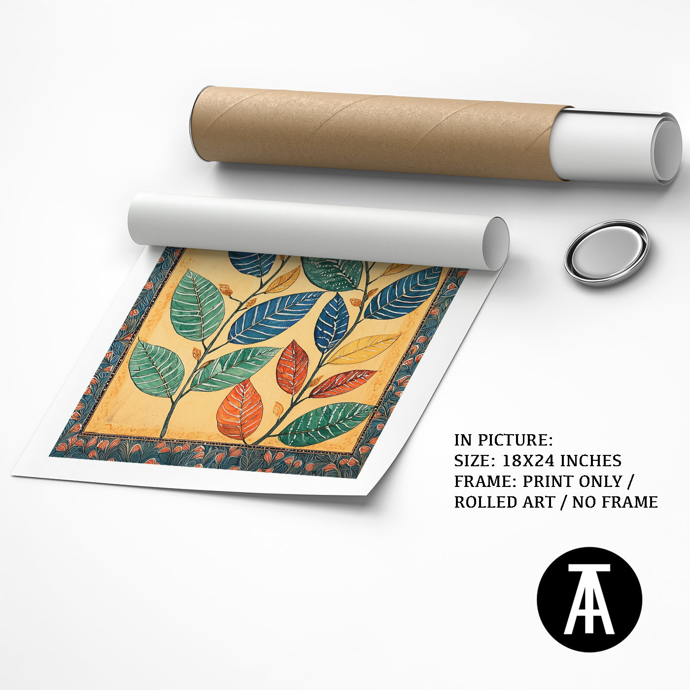 Artwork as Print Only or Rolled Art