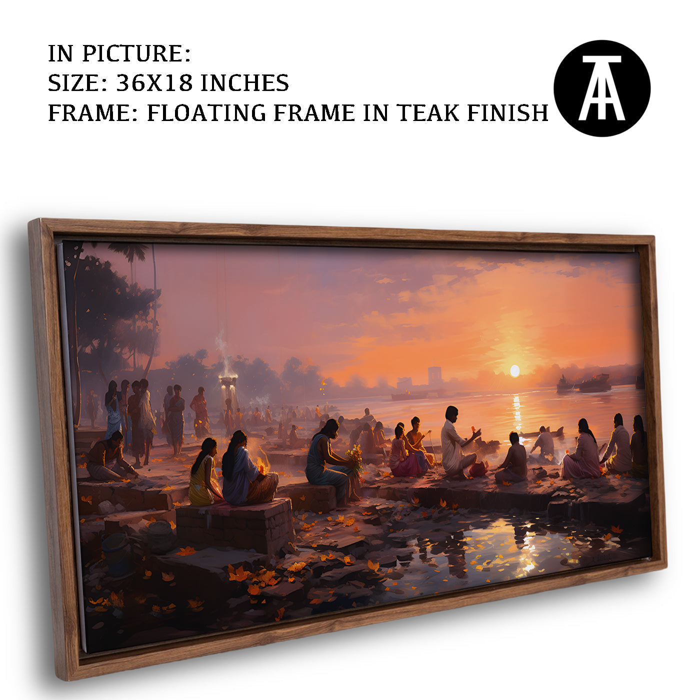 Artwork in Floating Frame