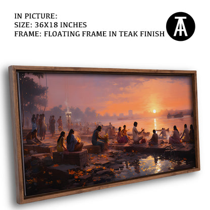 Artwork in Floating Frame
