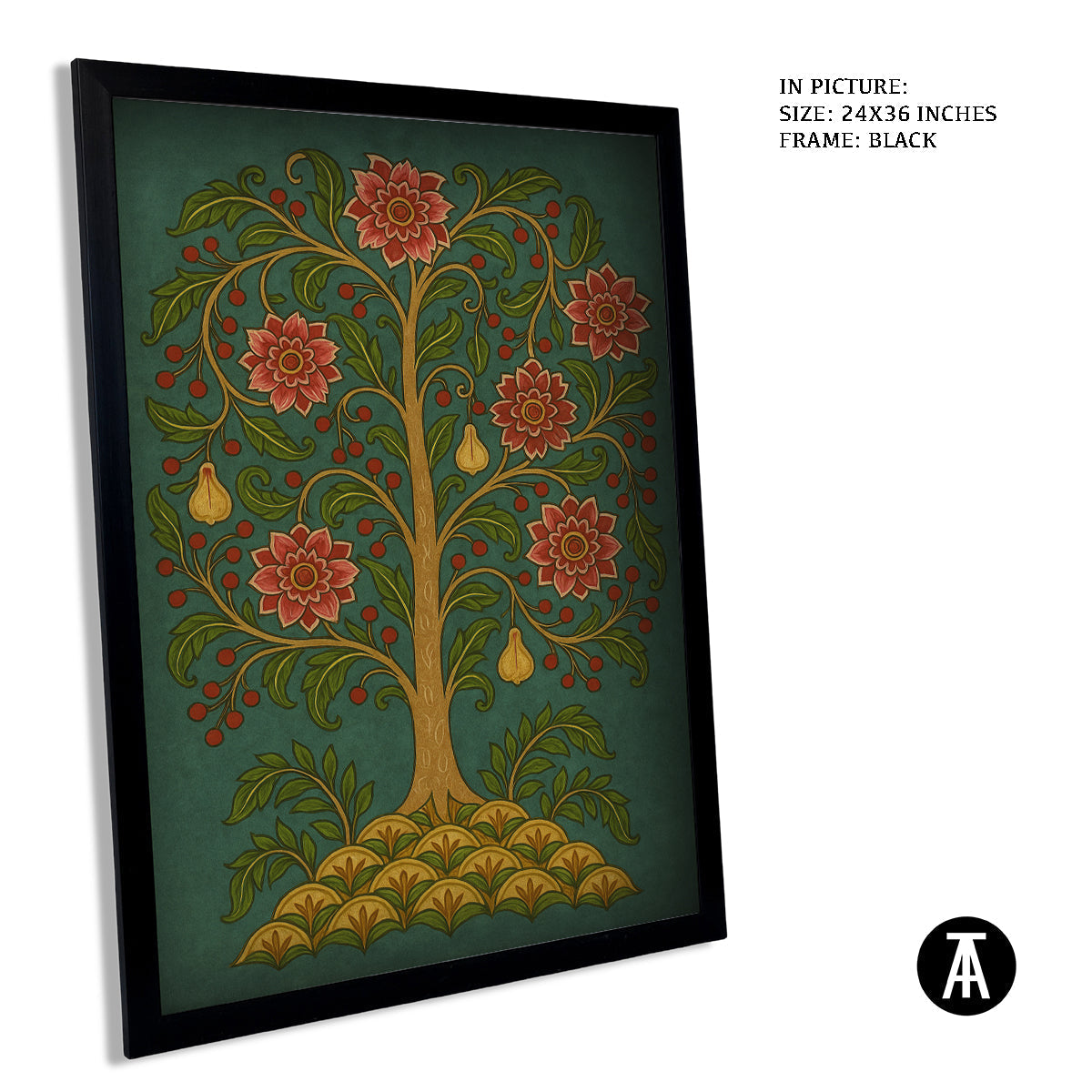 Artwork in Black Frame