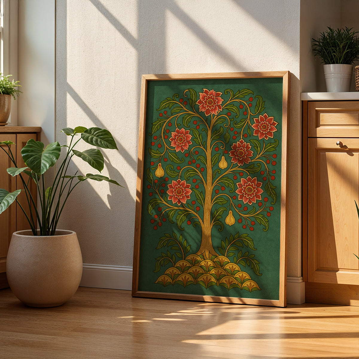 Heritage Indian Painting in a Lifestyle Setting