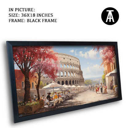 Artwork in Metal Earling Silver Frame