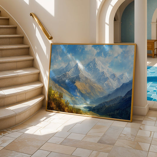 Indian Painting in a Lifestyle Setting