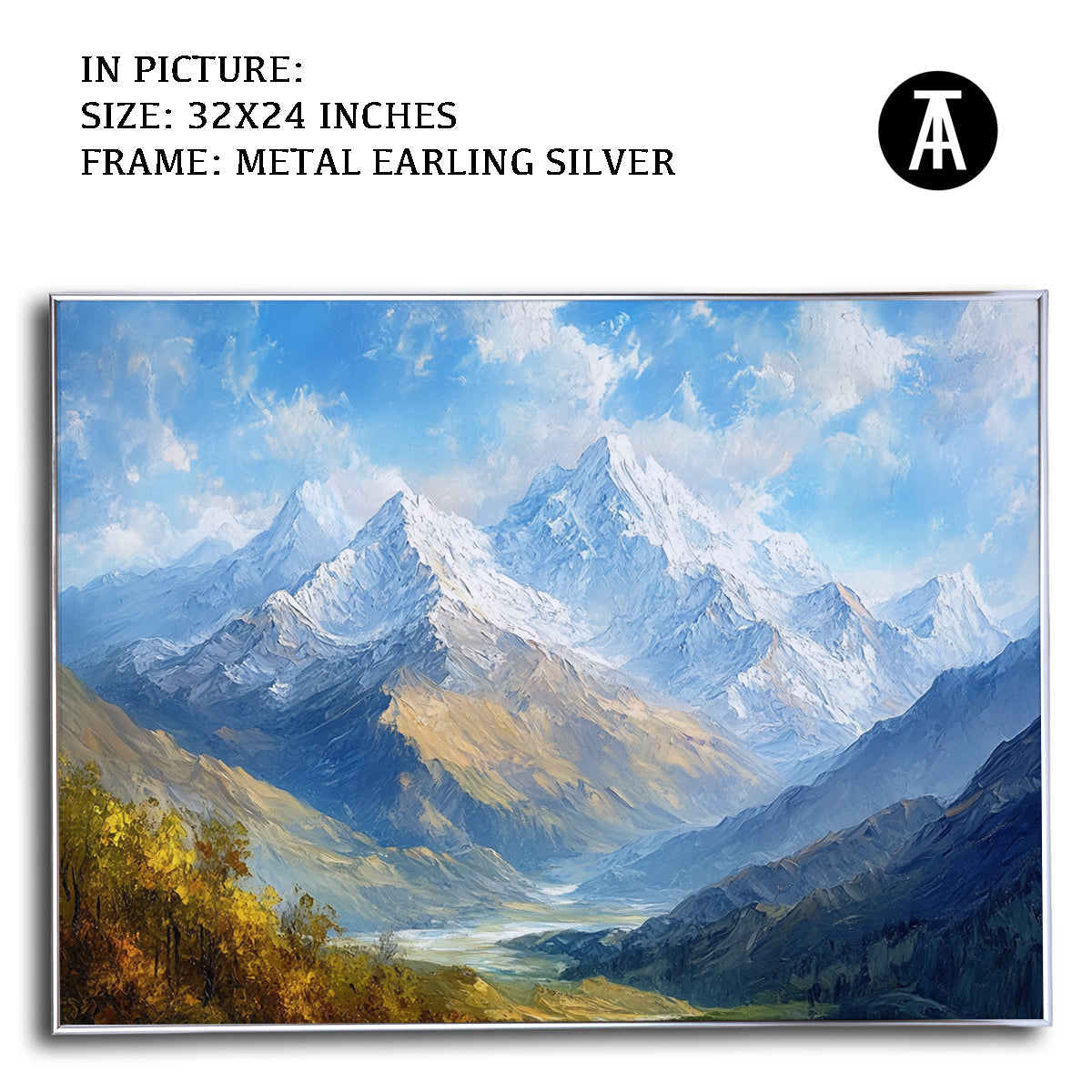 Artwork in Black Frame