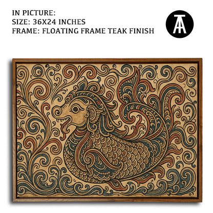 Artwork in Floating Frame